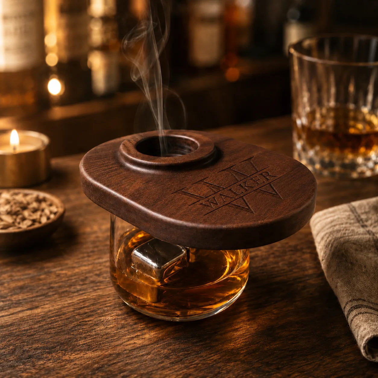 Whisky-Räucherbox – Premium-Set
