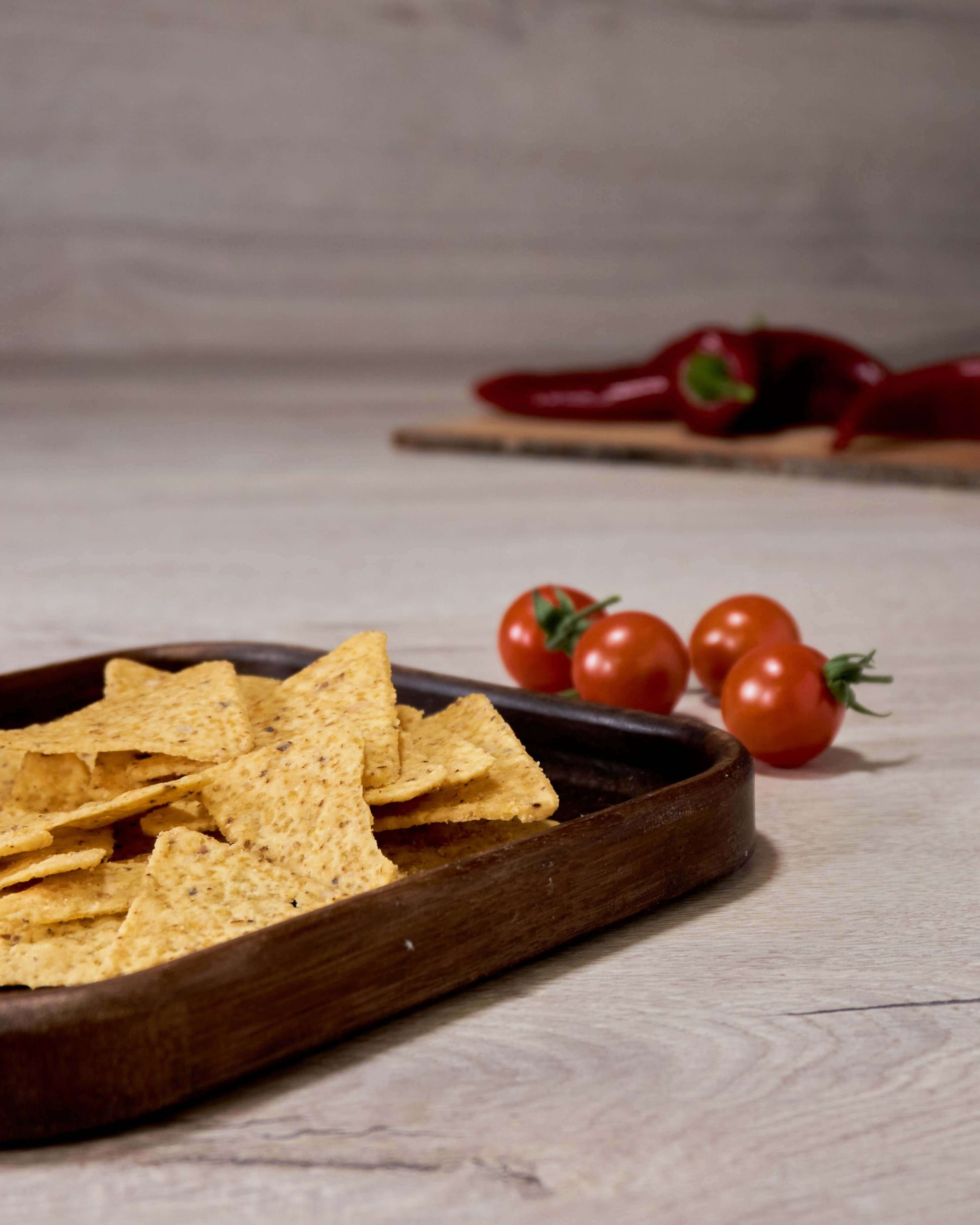 Wooden Plate for Tortilla Chips_CrafTech