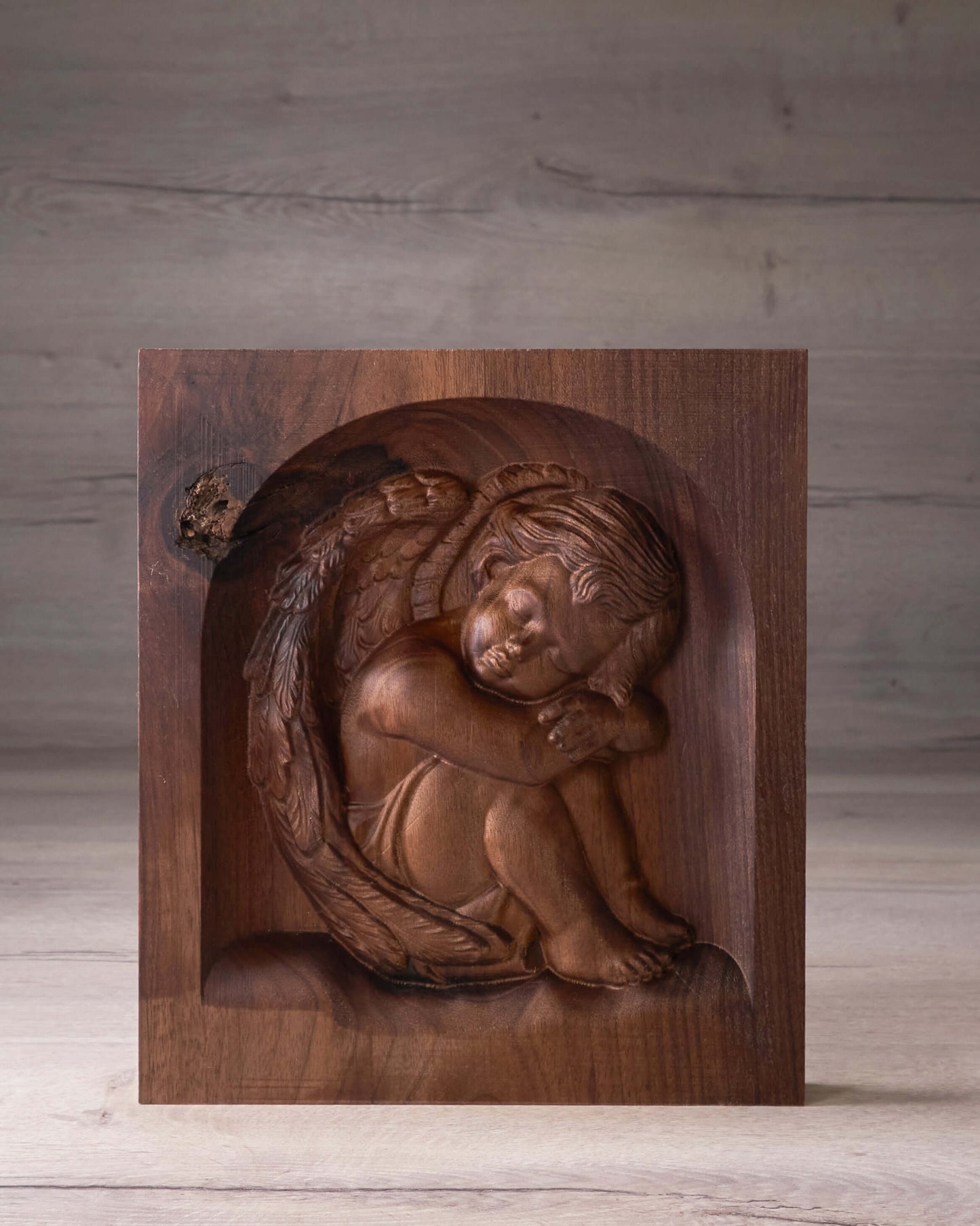 Wooden Wall Art "Heavenly Angel"_CrafTech