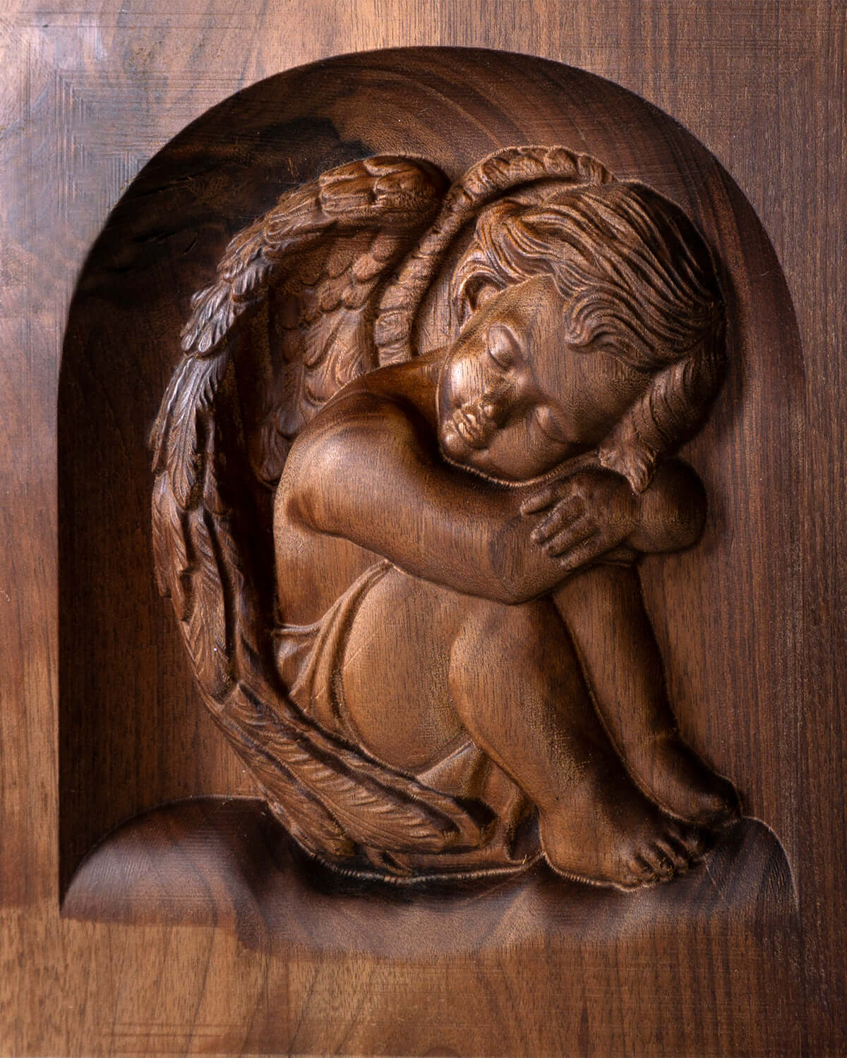 Wooden Wall Art "Heavenly Angel"_CrafTech