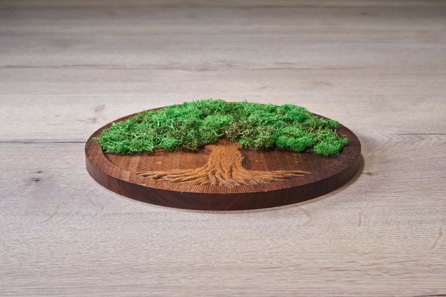 "Tree of Life" 3D wood relief carving_CrafTech