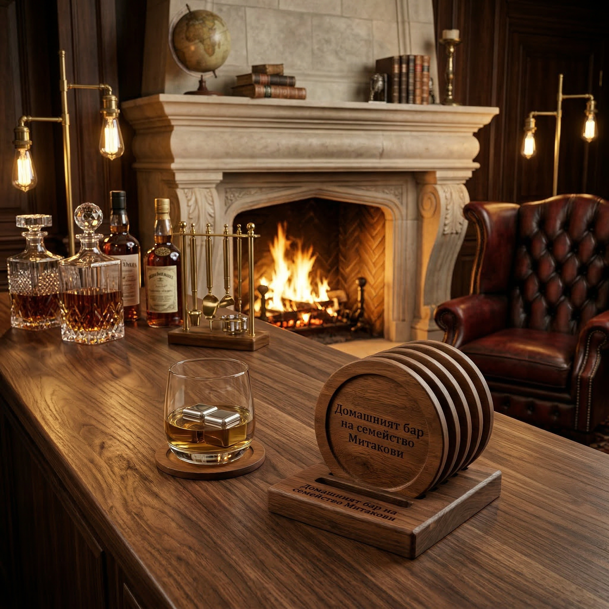 Премиум комплект подложки за чаши