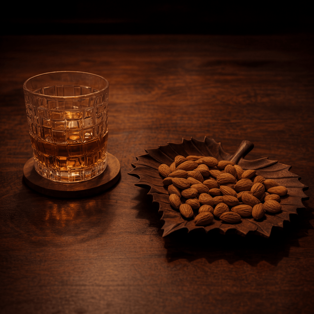 Дървено плато „Листо“ от Американски орех - CrafTech