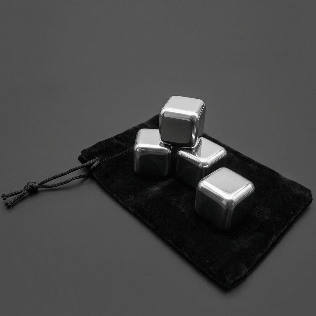 Луксозен Комплект Метални Кубчета за Лед - CrafTech