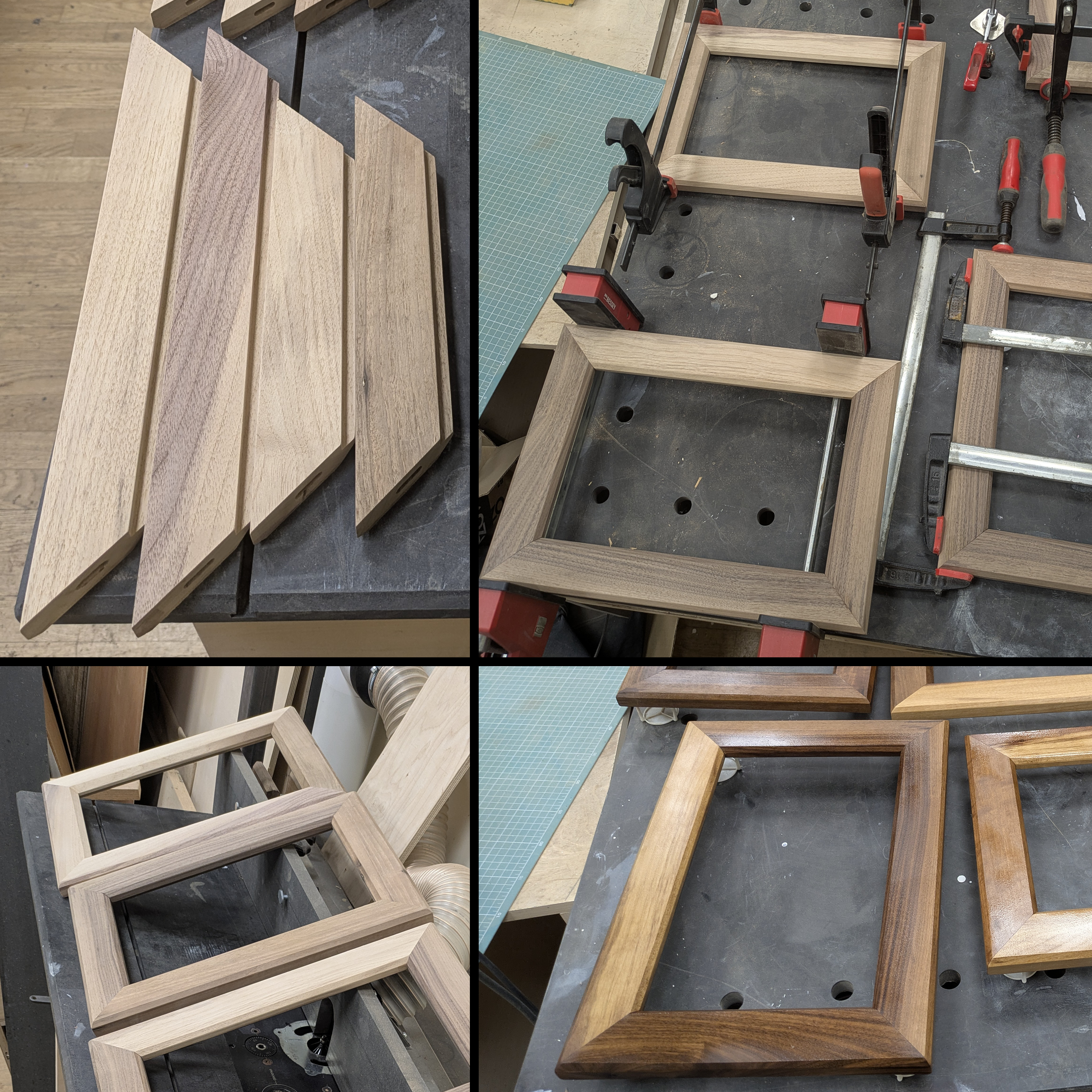 Луксозна Дървена Рамка за Снимки с Релефно Гравиране