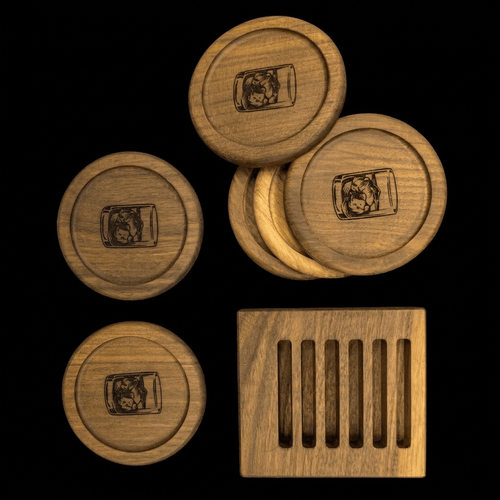 Премиум комплект подложки за чаши - CrafTech