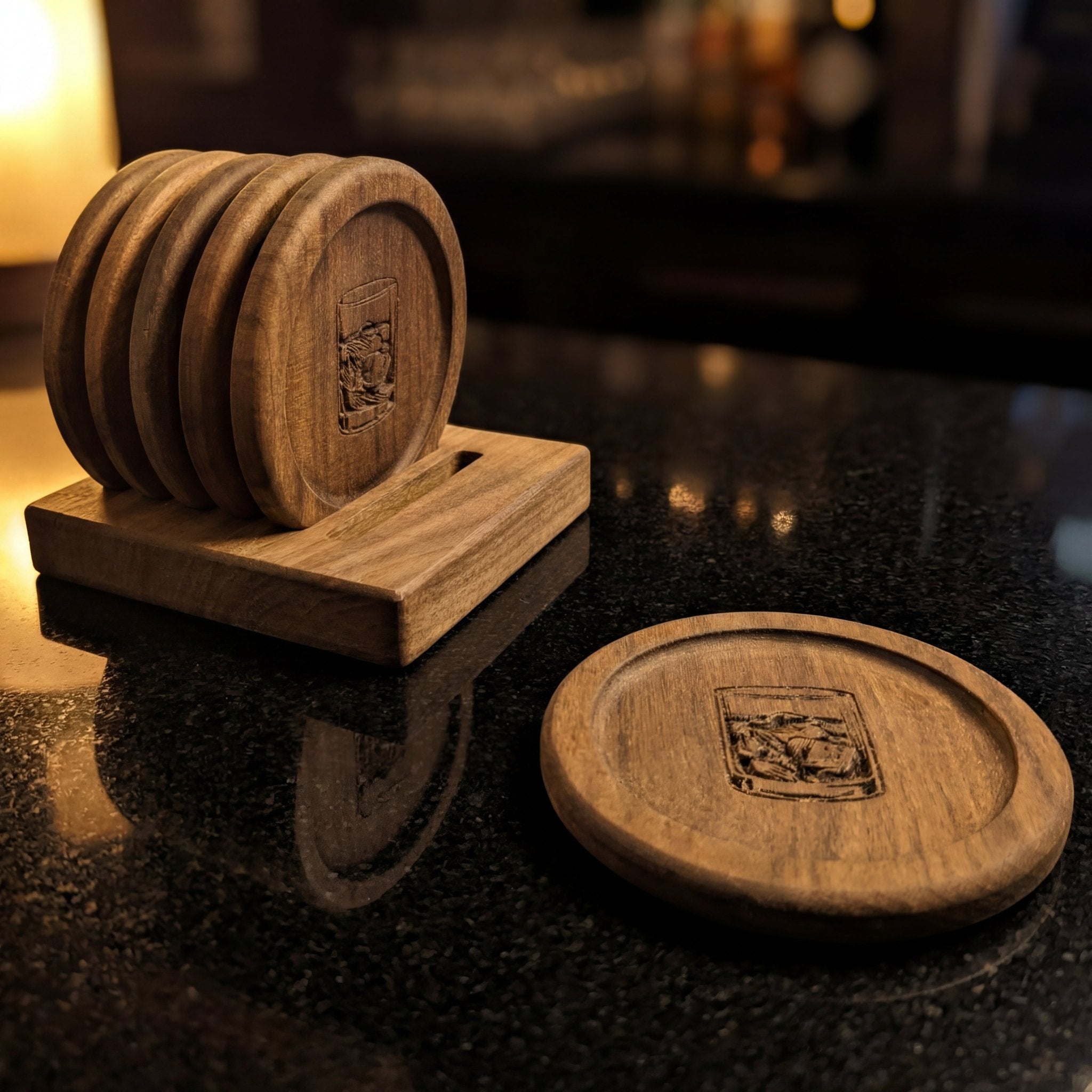 Премиум комплект подложки за чаши - CrafTech